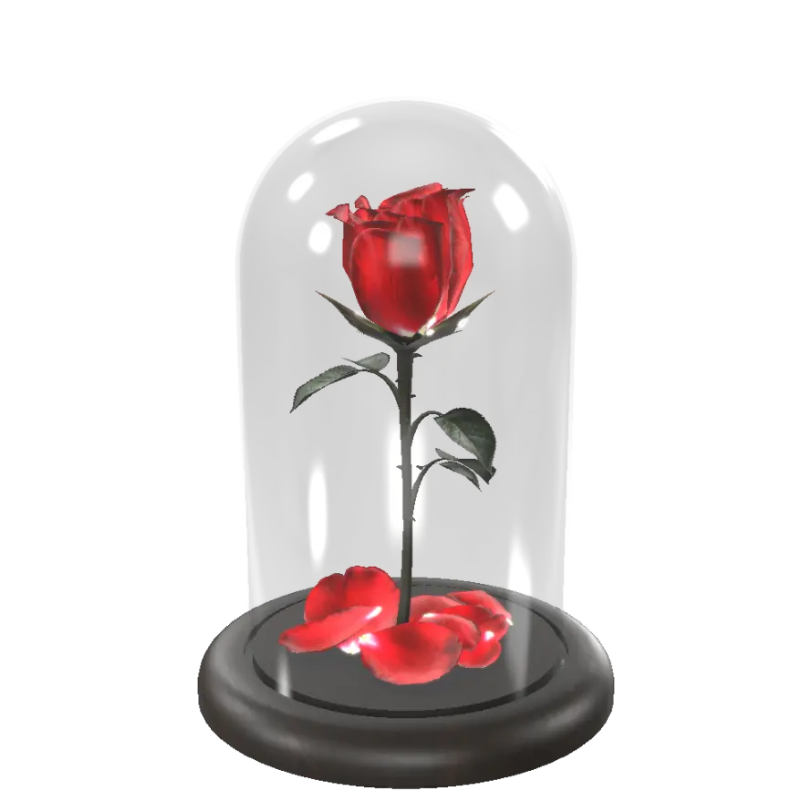 Red Rose in colb
